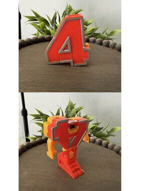 5/$20 #4 Number Bot Lakeshore Learning Replacement Piece-Part